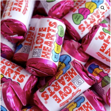 Mini Love Hearts Conversation Candy Rolls